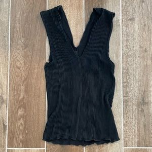 Vintage Giorgio Armani ribbed tank